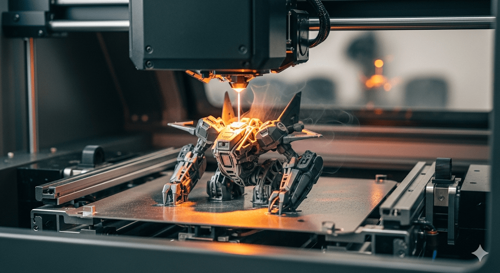הדפסת תלת מימד בתחום הרובוטיקה