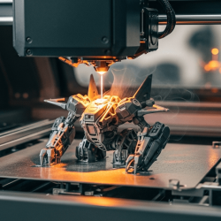 הדפסת תלת מימד בתחום הרובוטיקה